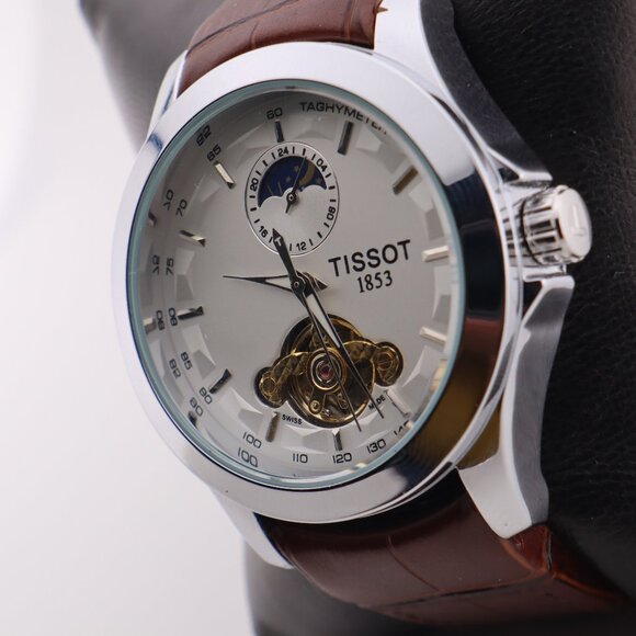 Tissot 1853 Courier Automatic Movement J380 Swiss made Powered by 23 je… - Picture 4 of 10